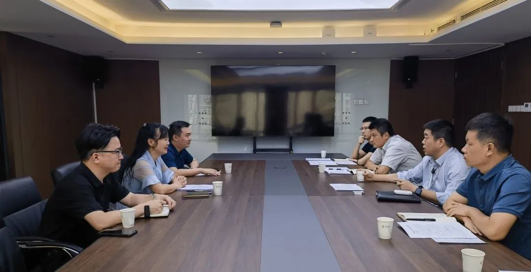 公司與經(jīng)開渭北發(fā)展集團(tuán)、渭北建設(shè)集團(tuán)座談交流